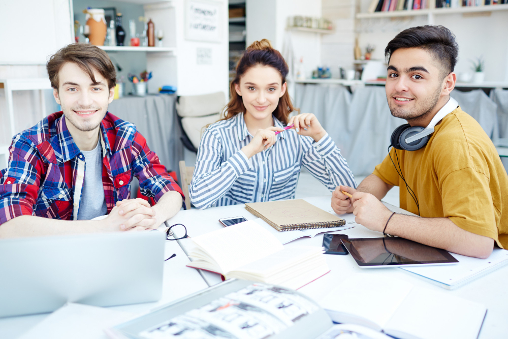 A meeting for how to grow a business